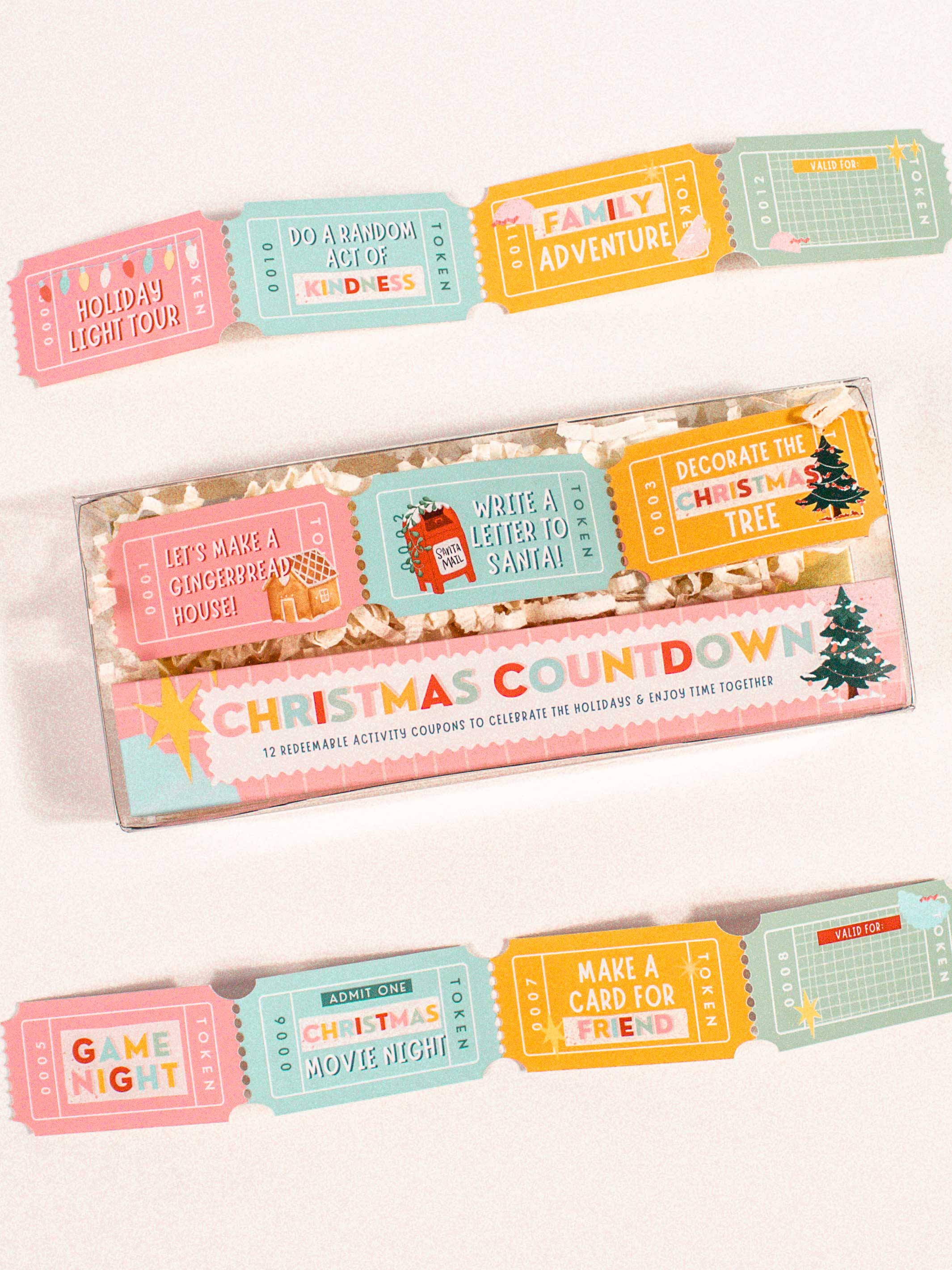 Christmas Countdown Advent Calendar for Kids Curated For You Gifts