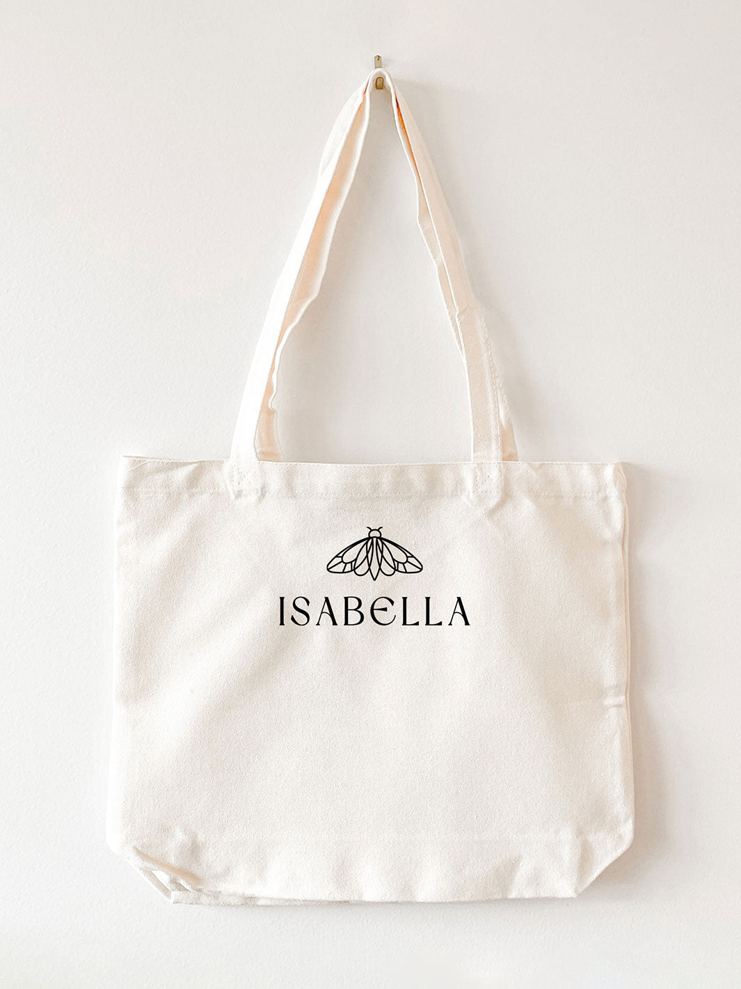 Design Your Own Large Cotton Canvas Tote Bag with a Design