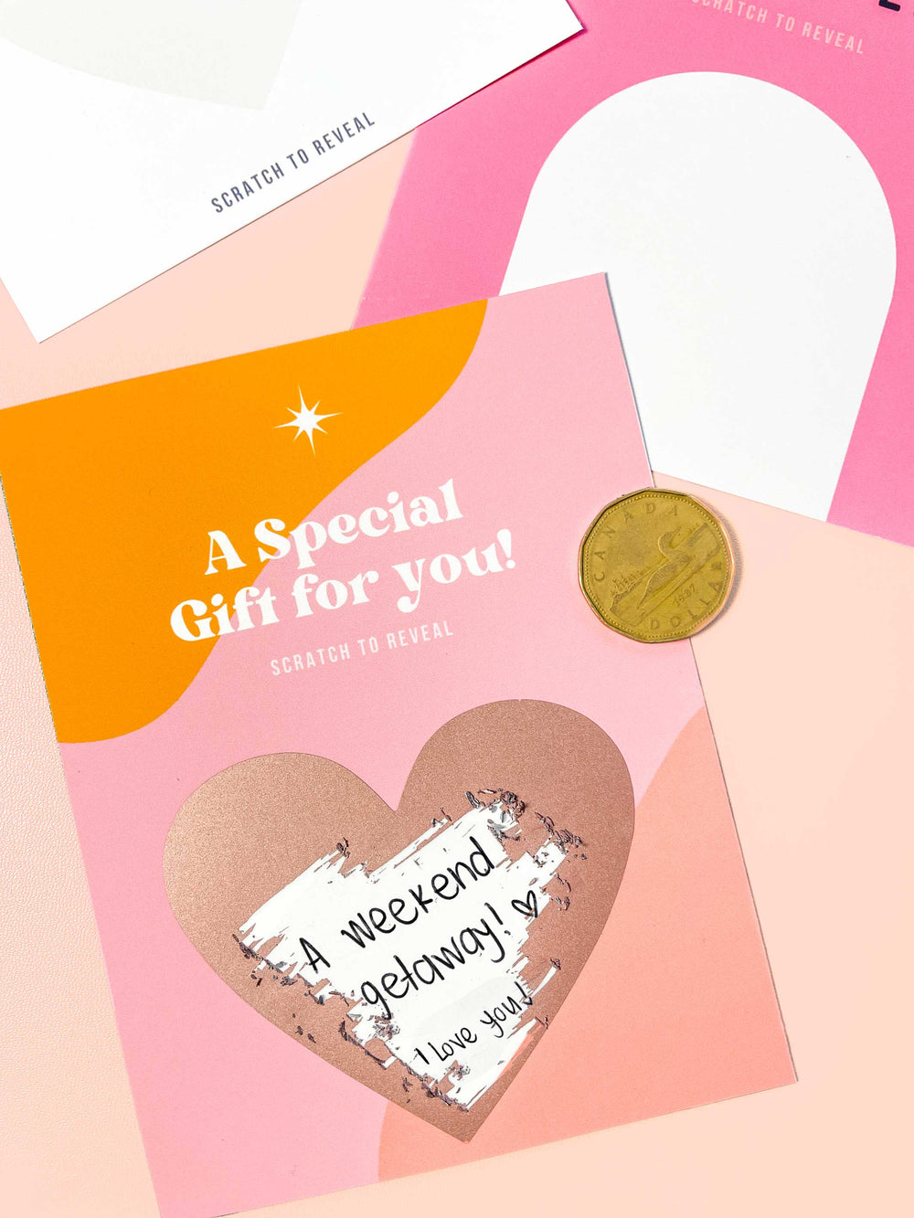 A Special Gift for You - Scratch-to-Reveal Card