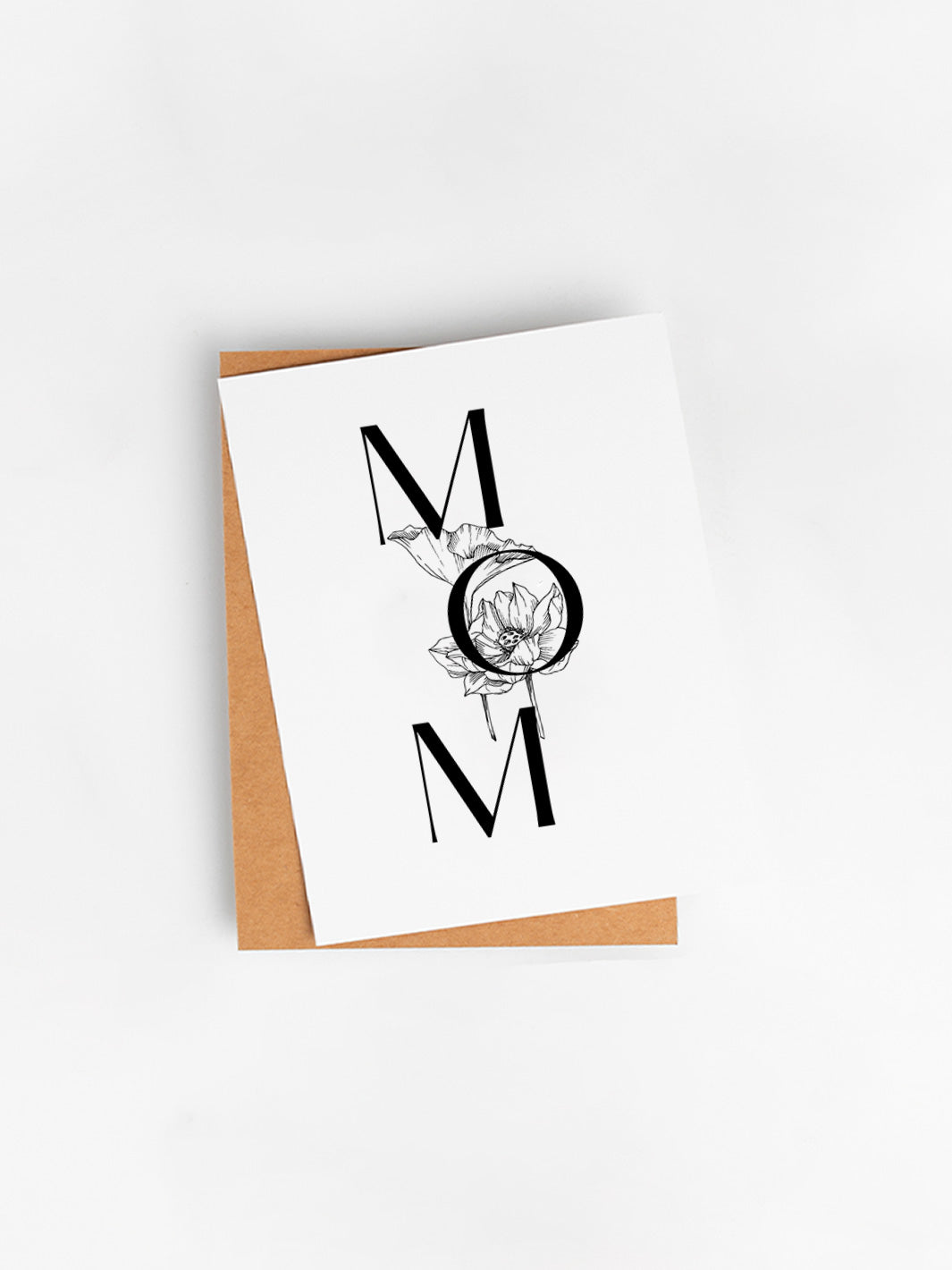 MOM - Mother's Day Floral Card