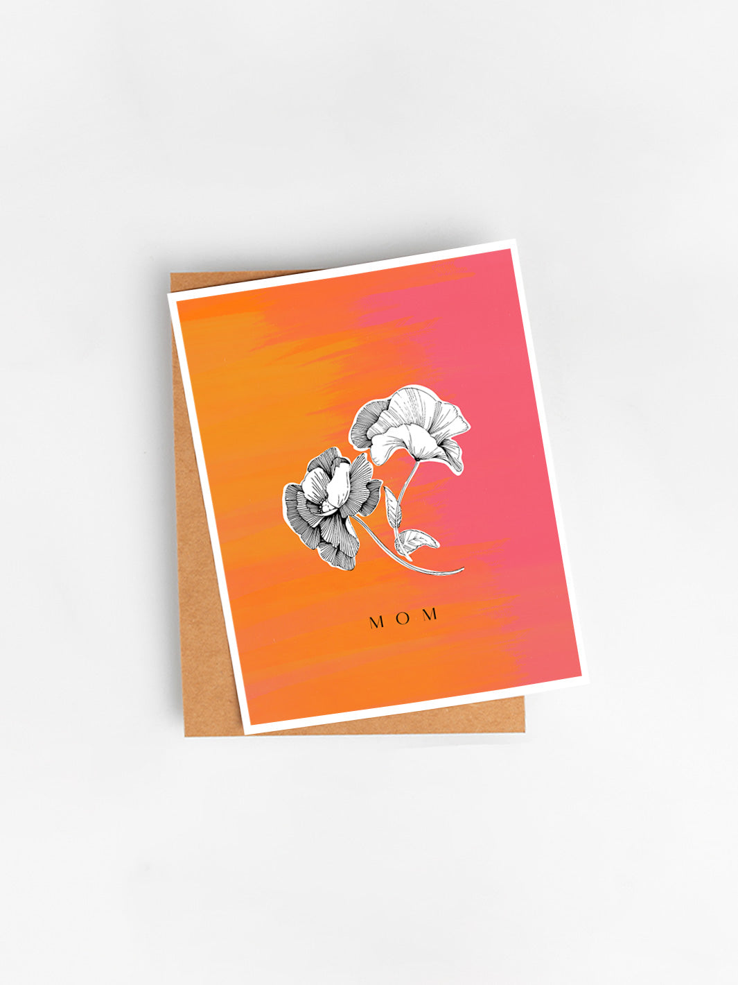 MOM - Bright Floral Card