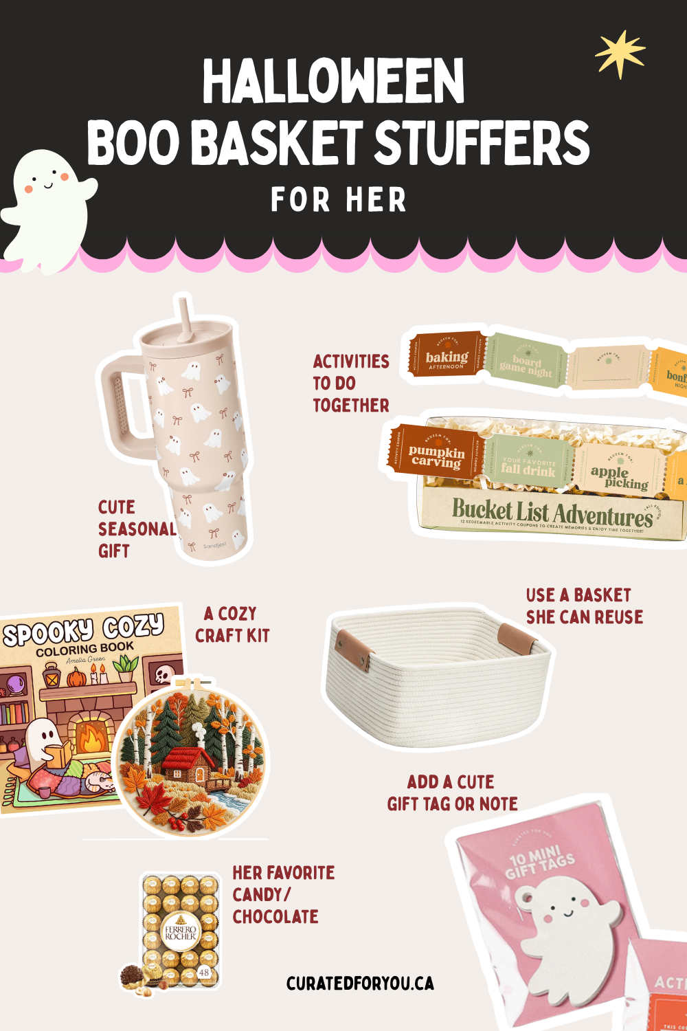 Boo Basket Ideas for Her: 6 Things She’ll Actually Use