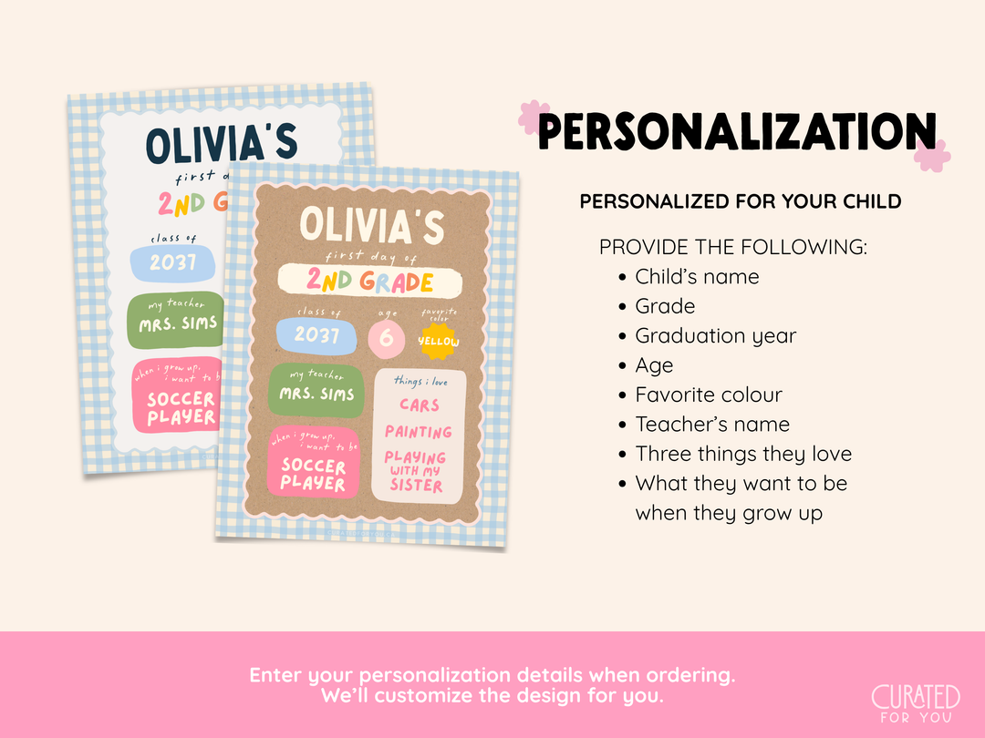 Personalized children&