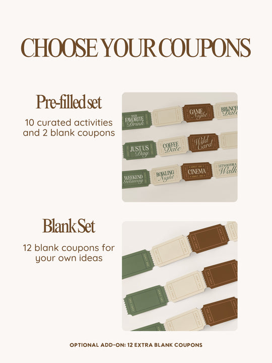Personalized Date Night Box | Love Coupons for Couples