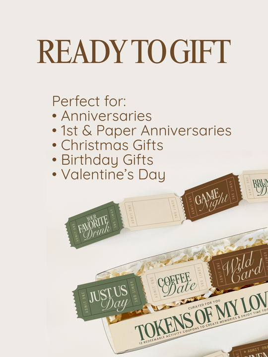 Personalized Date Night Box | Love Coupons for Couples
