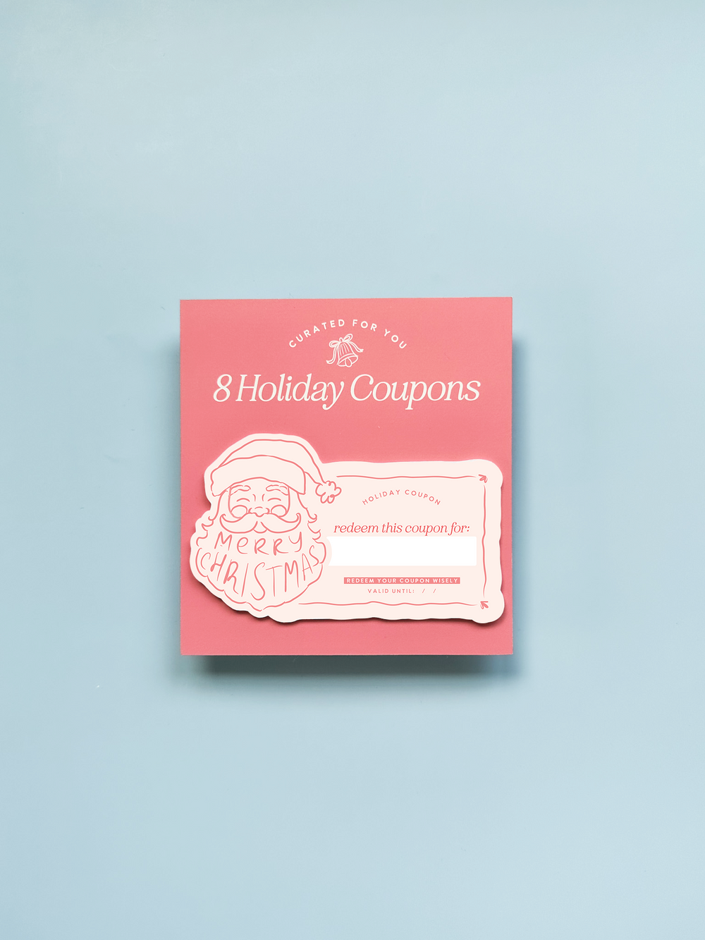 Blank Christmas Vouchers – Holiday Experience Coupons for Family & Friends