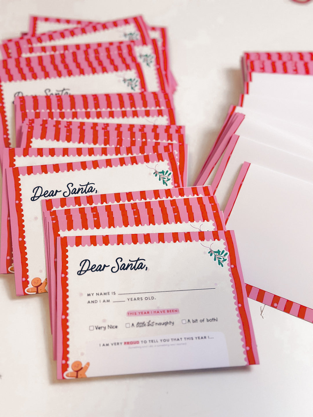 Letter to Santa Kit for Kids - Mini Pack