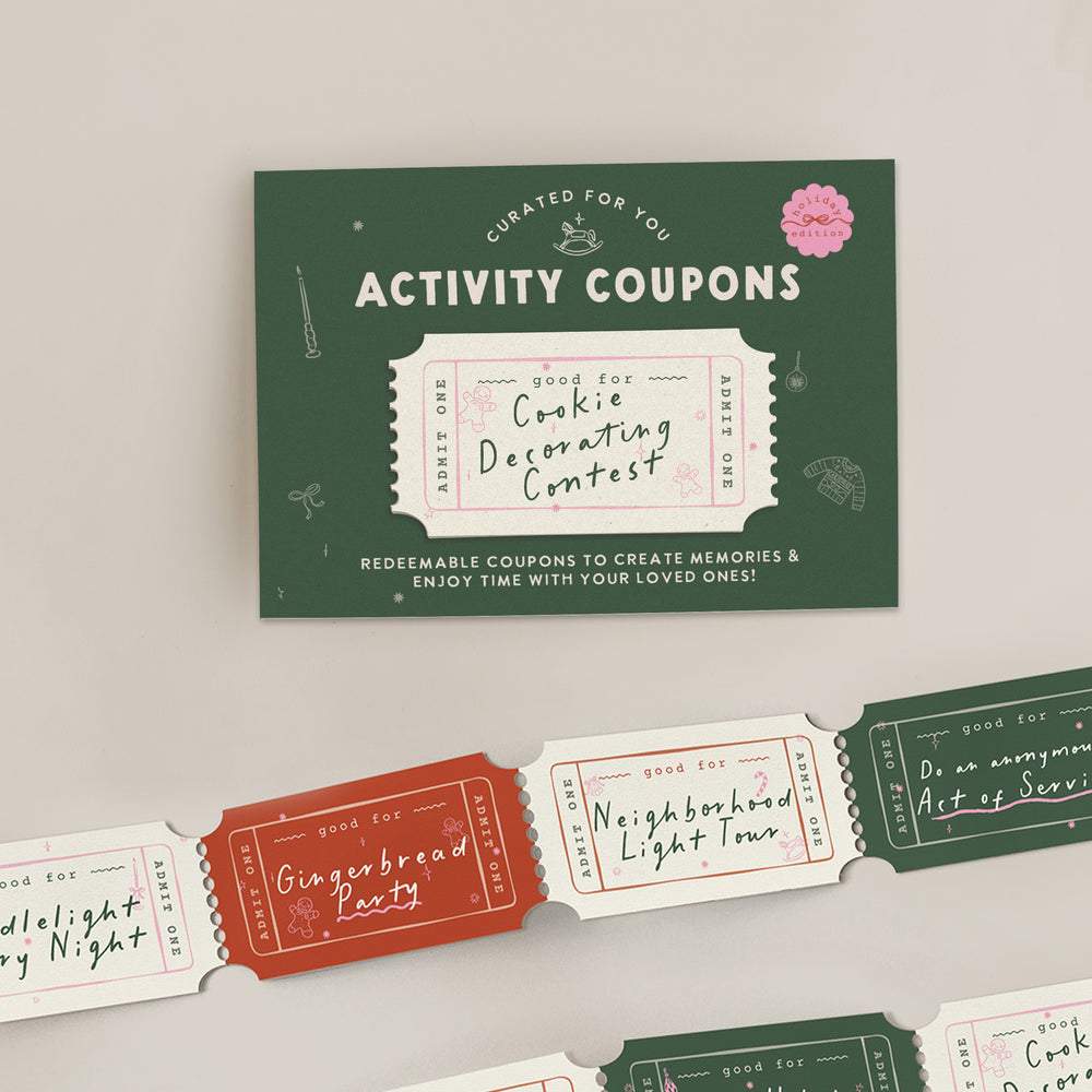 Our Holiday Bucketlist!! - Advent Calendar for Kids - MiniCard