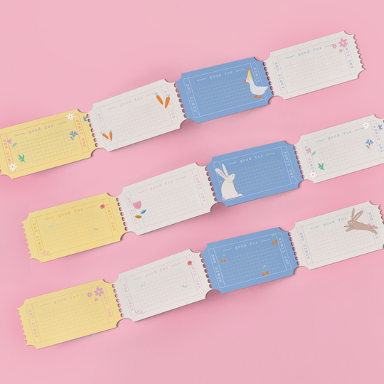 Customizable Spring & Easter Gift Vouchers