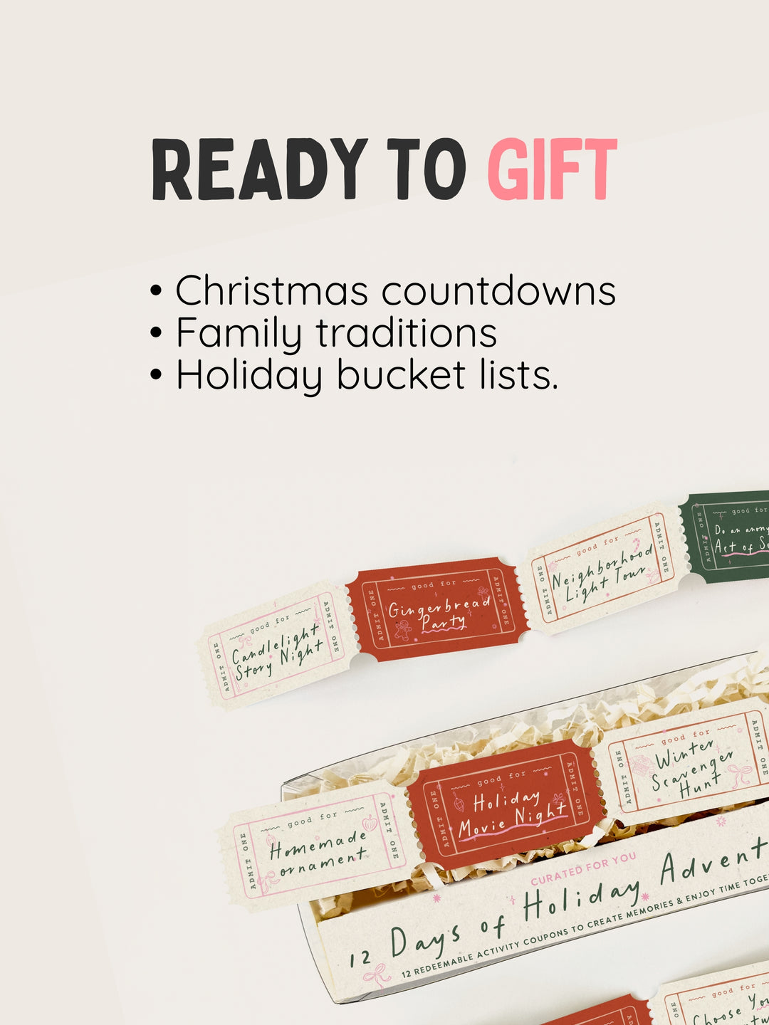 Promotional graphic with the text &