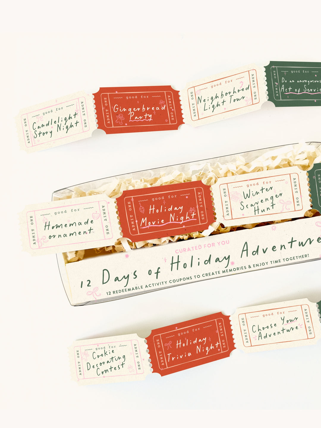 A gift box labeled &