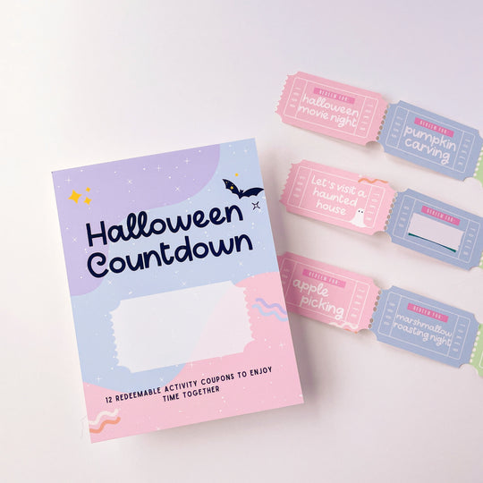 Halloween Activity Coupons Gift Box