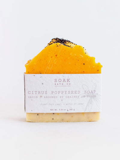Citrus Poppyseed Soap