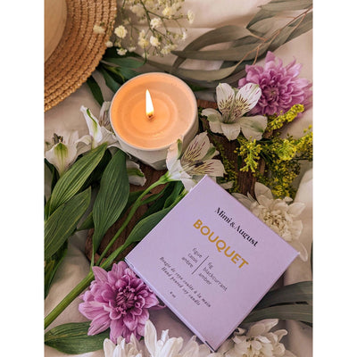 Bouquet Organic Soy Reusable Candle