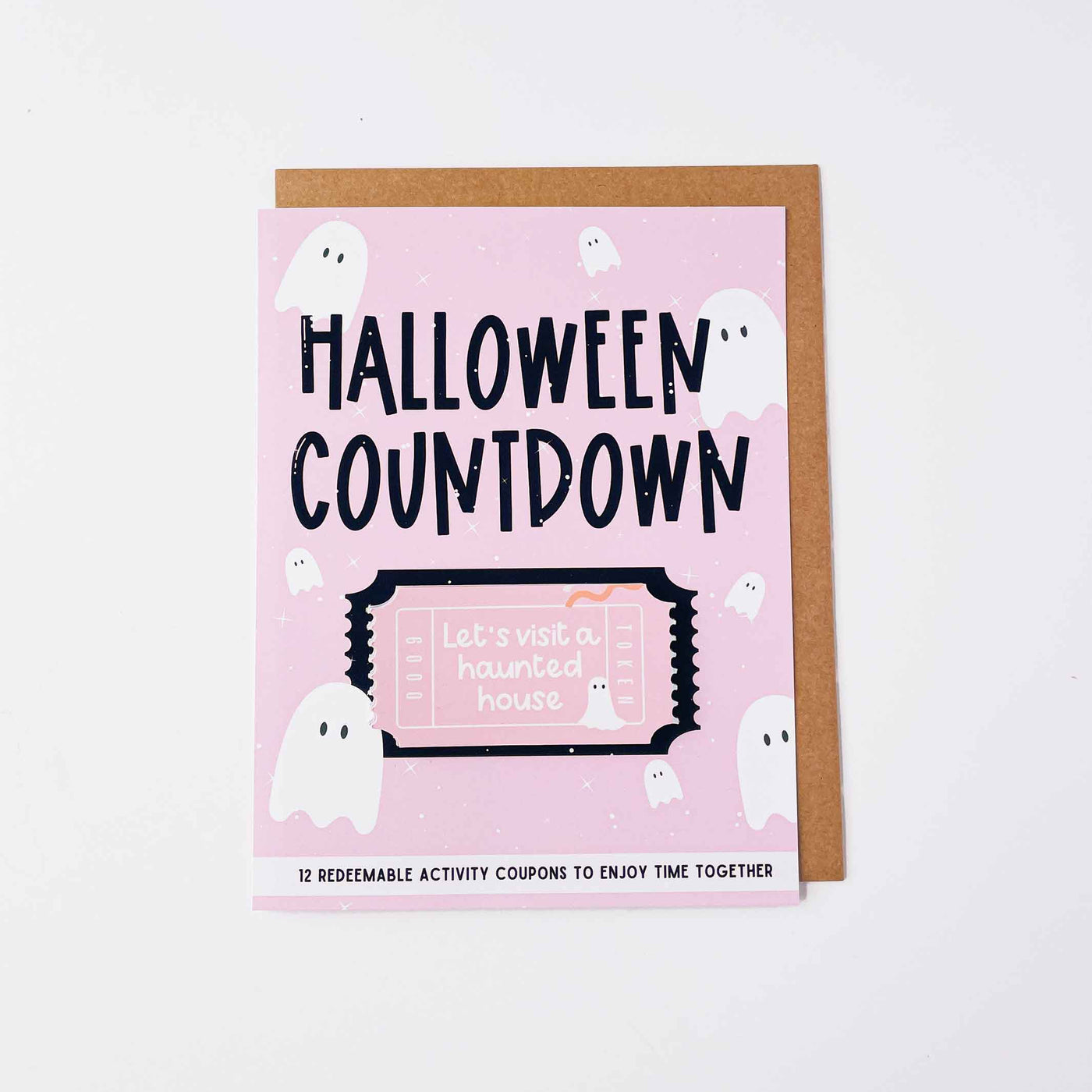 Halloween Countdown - Pink Activity Coupons