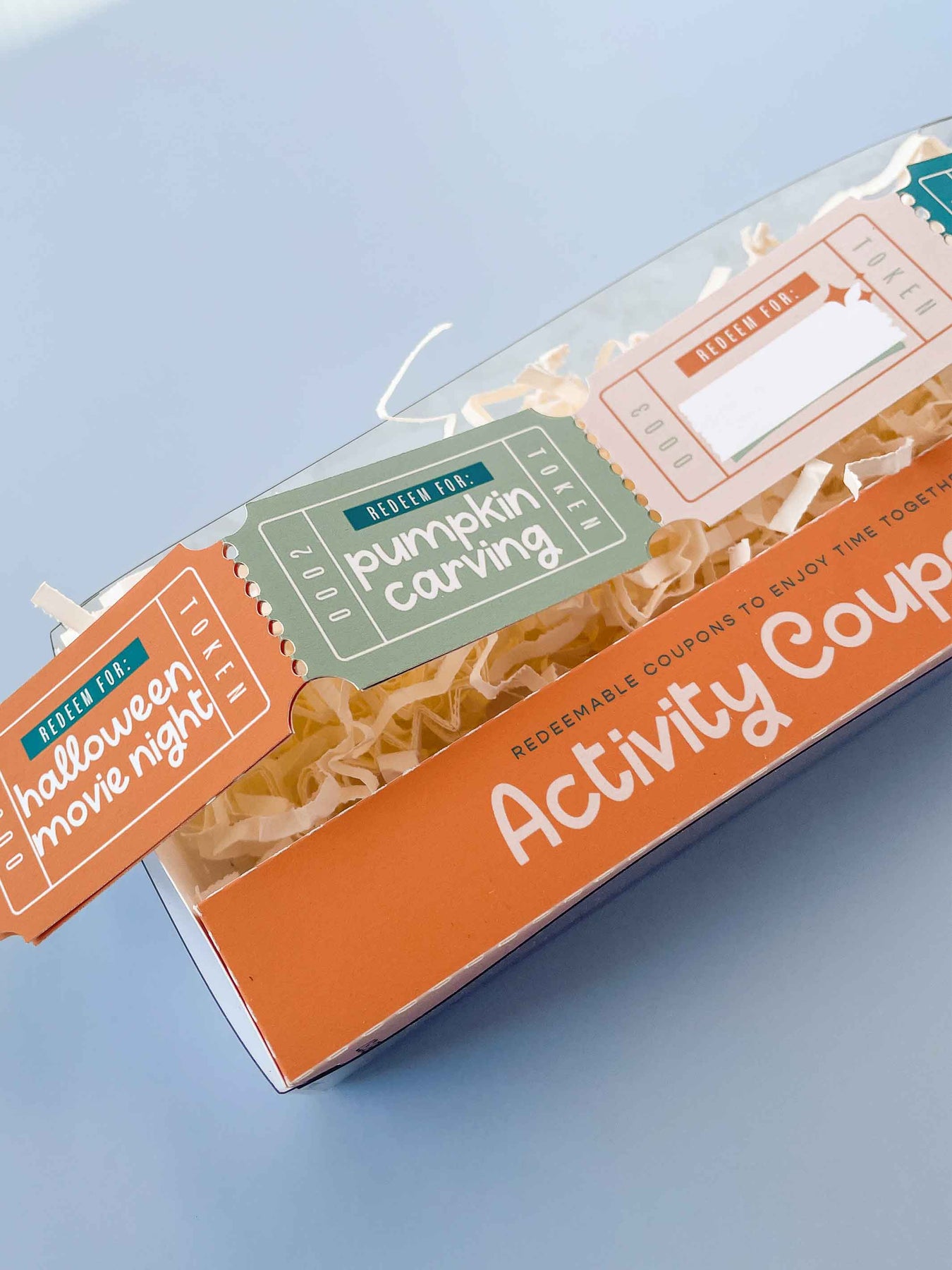 Answer Tickets Fall Fall Activity Tickets for Kids – Curated For You Gifts