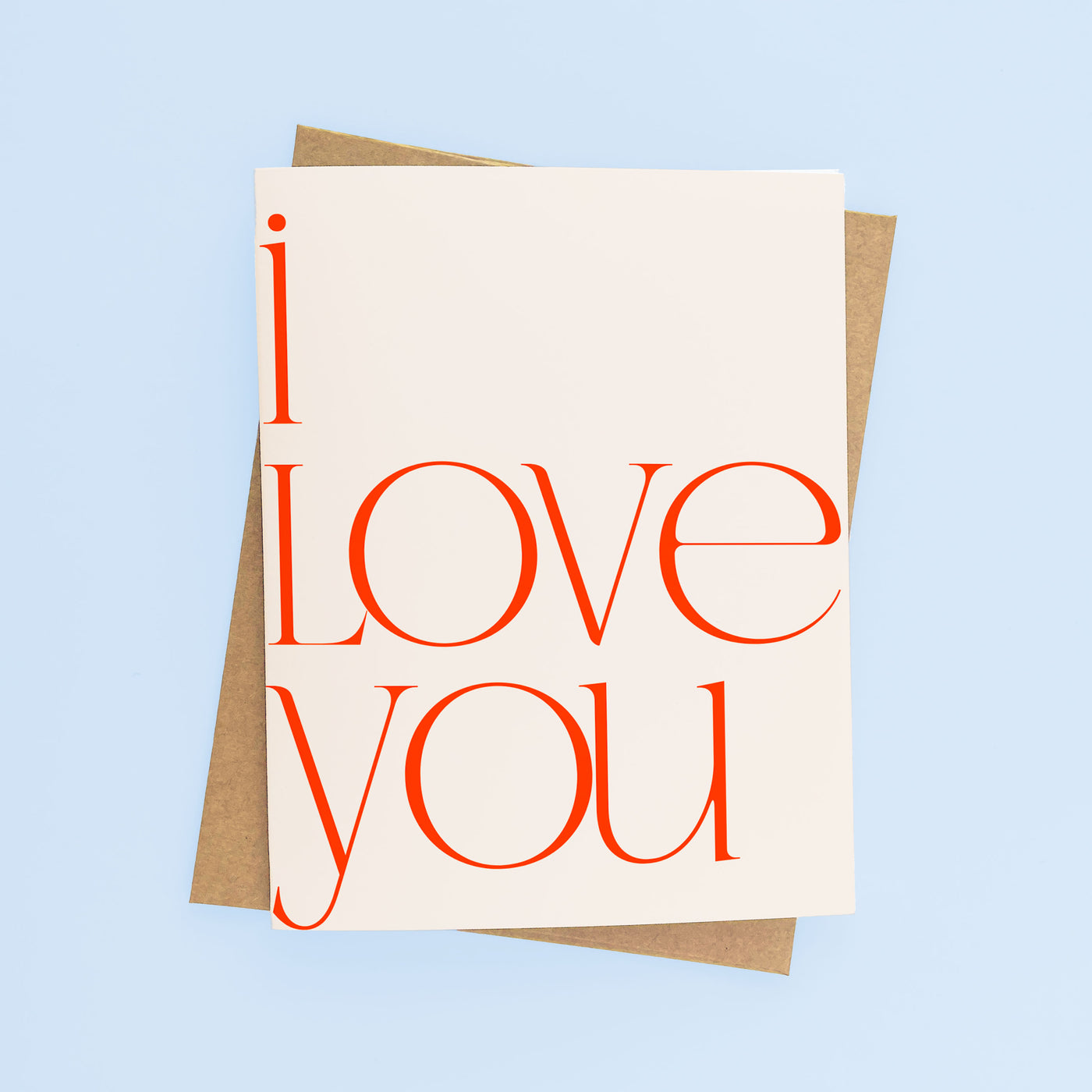 I Love You - Valentine's Day Card