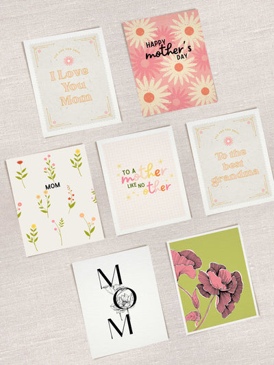 Mothers day card ideas, modern and colorful. Personalized mother's day gift ideas. This is a Mother's Day gift box with an engraved champagne flute (modern and elegant design), a pack of cocktail kit to enjoy different flavors at home, a margarita scented bath bomb and a heart shaped soap bar. The gift  basket includes a customizable card with a family photo to make a memorable and a unique gift for mothers day. Free delivery Halifax.