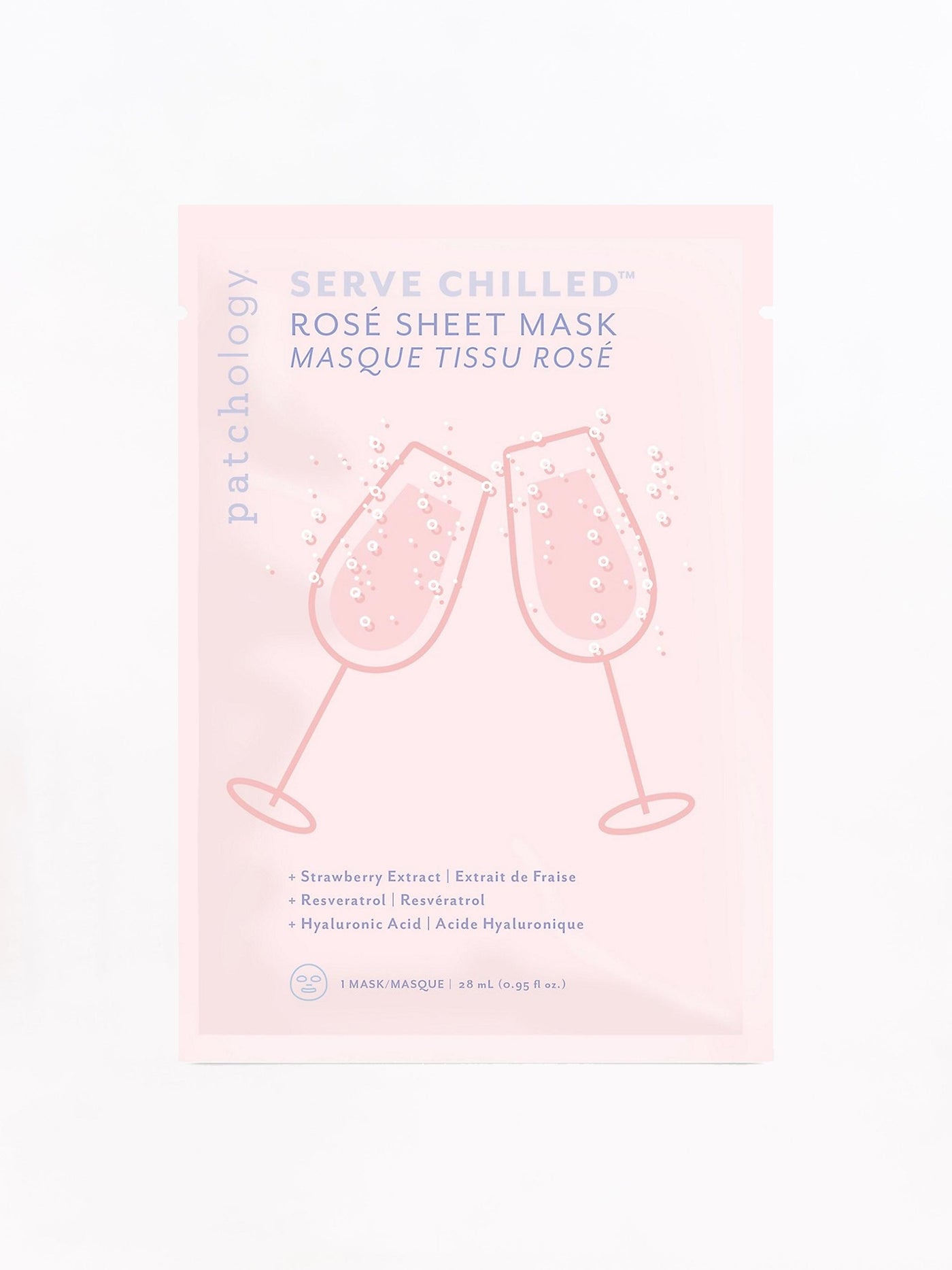 Serve Chilled Rosé Sheet Mask