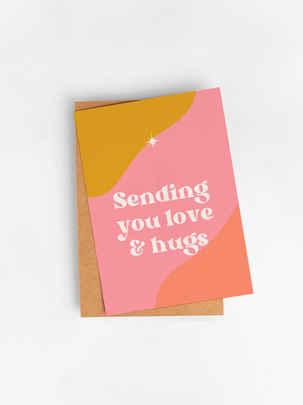 Sending You Love & Hugs -  Greeting Card