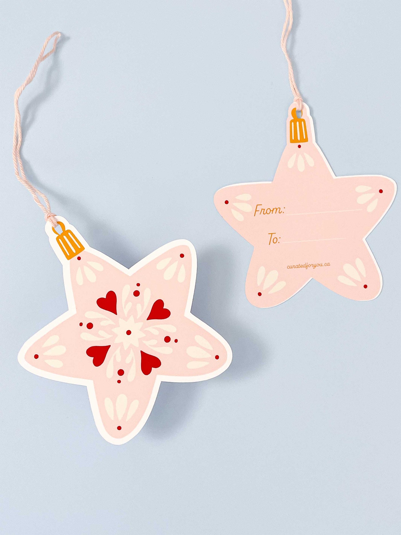 Holiday Star Gift Tags | Set of 8