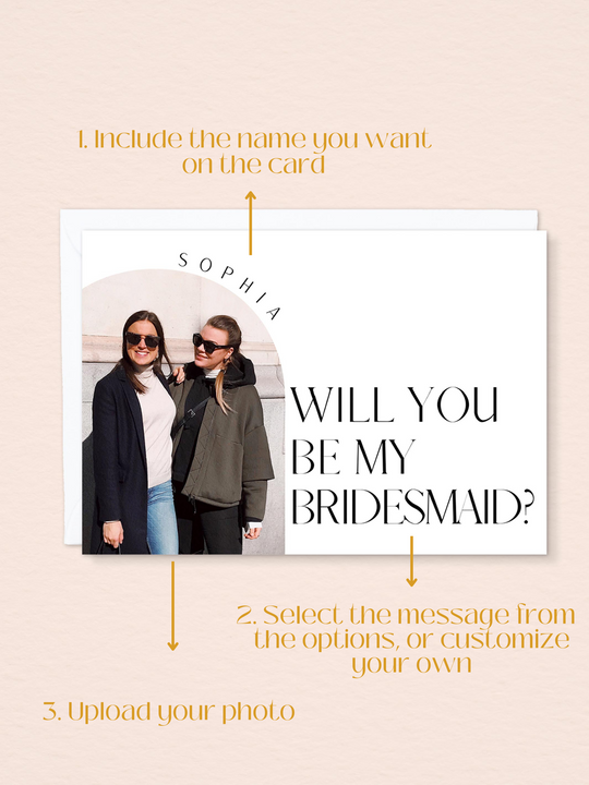 Will you be my Bridesmaid Card