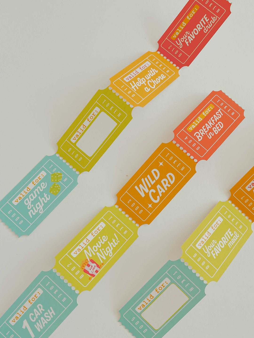 Father's Day Love Coupons - Unique Gift from Kids