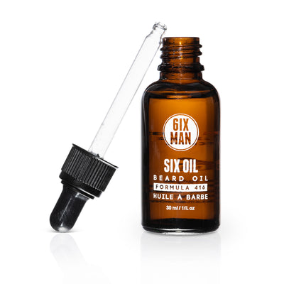 Premium Natural Beard Oil - Six Oil
