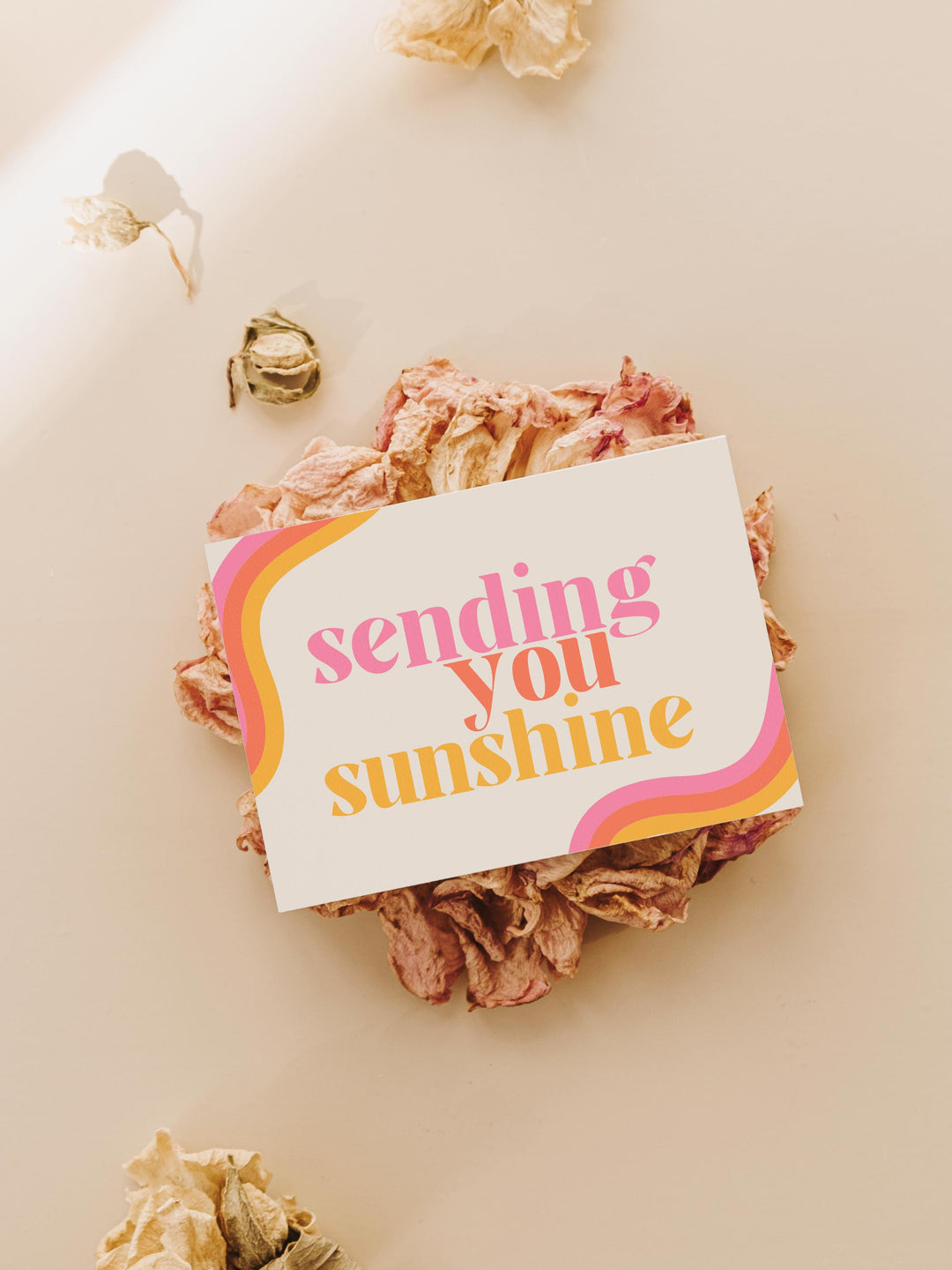 Sending You Sunshine Card